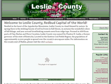 Tablet Screenshot of lesliecoky.com
